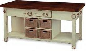 Large Kitchen Island  35 (h) x 71 (w) x 31 (d)